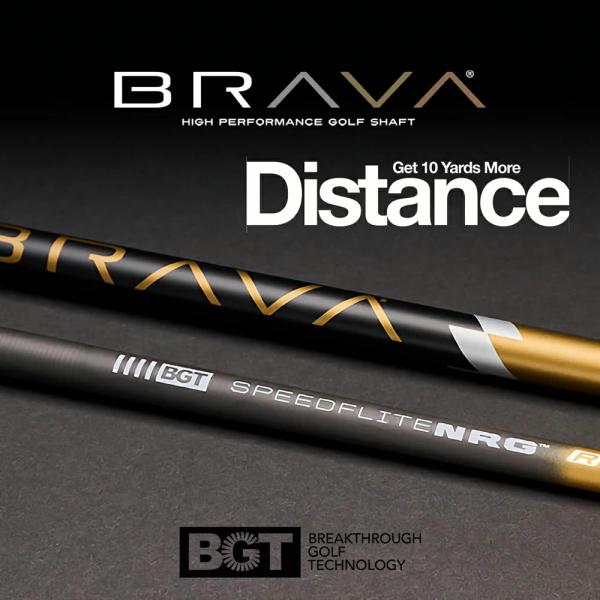 スリーブ付き BGT BRAVA ブラバ Distance ドライバー用 シャフト 46インチ 飛距...