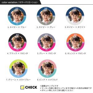 ゴルフマーカー 写真 クロックマーカー オリジ...の詳細画像4