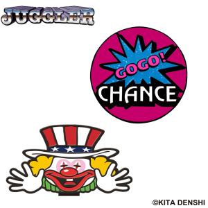 ゴルフマーカー ジャグラー ビッグサイズ パチスロ JUGGLER BIGサイズ gjm001 マグネット クリップ ピエロ コンペ景品 磁石 スロット ポイント利用 メール便対応