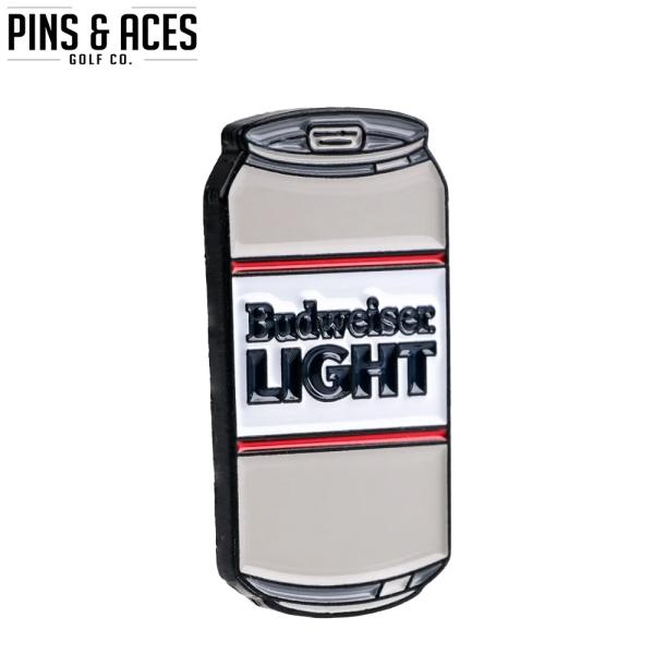 PINS&amp;ACES/ピンズ&amp;エース バドワイザー ライト カン ボールマーカー Budweiser ...