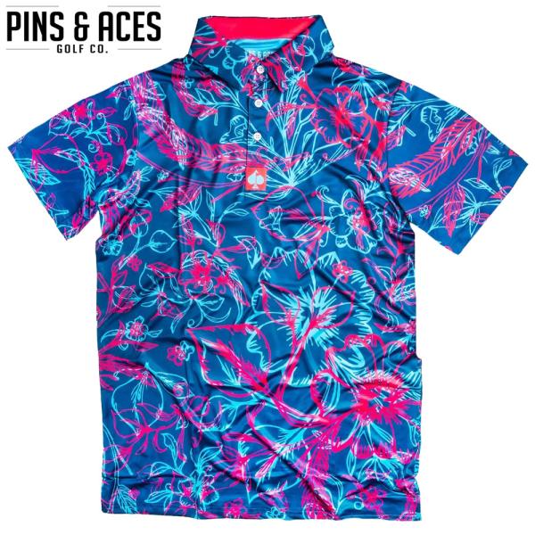PINS&amp;ACES ピンズ&amp;エース カボコラーダ ポロ Cabo Colada PA2PLCCL ポ...