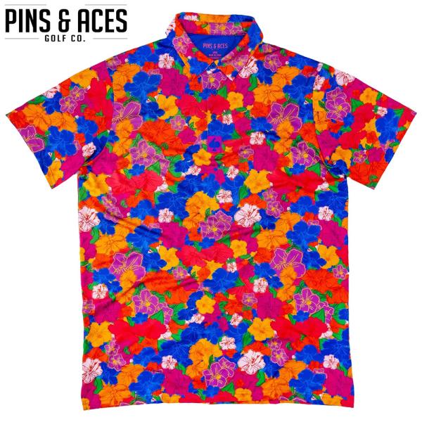 PINS&amp;ACES ピンズ&amp;エース トロピクス The Tropics PA2PLTPX ポロシャツ...