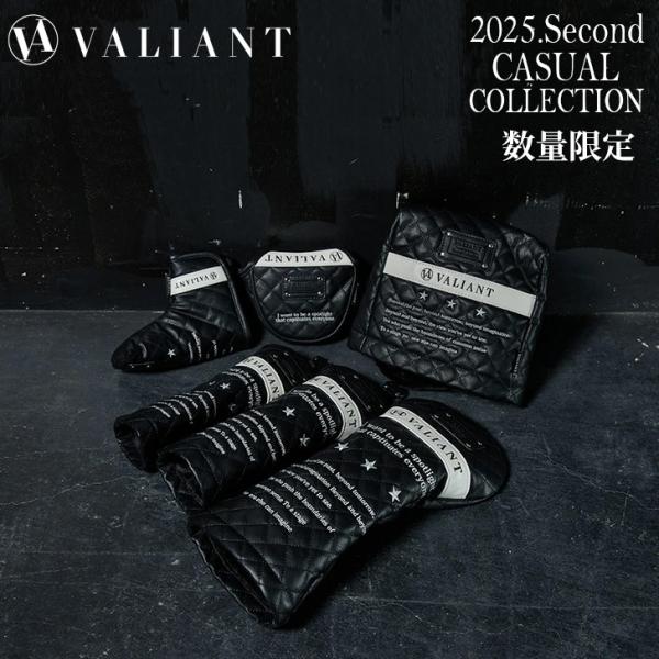 数量限定 VALIANT 2025 2nd CASUAL COLLECTION ヘッドカバー ブラッ...
