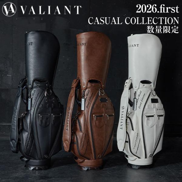 数量限定 VALIANT 2026 1st CASUAL COLLECTION キャディバッグ シリ...