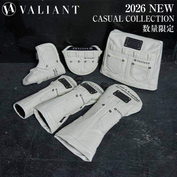 数量限定 VALIANT 2026 1st CASUAL COLLECTION ヘッドカバー ホワイ...
