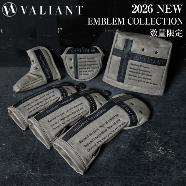 数量限定 VALIANT 2026 1st EMBLEM COLLECTION ヘッドカバー GRA...