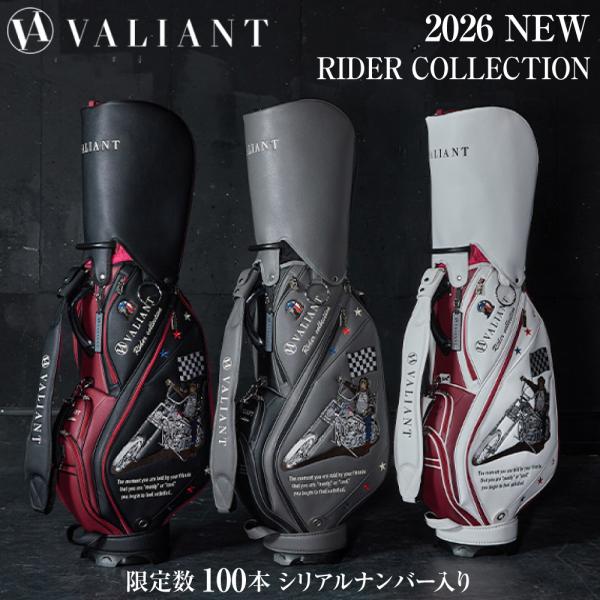 数量限定 VALIANT 2026 1st RIDER COLLECTION キャディバッグ シリア...