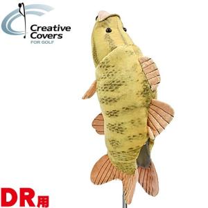 Creative Covers Bass バス ヘッドカバー ドライバー用 460cc対応 DR用 WHC1755 クリエイティブカバーズ ヘッドカバー 動物｜htcgolf