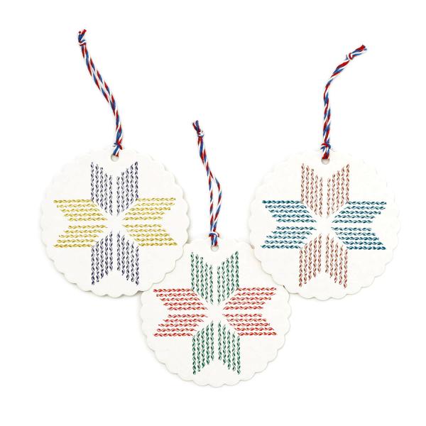 メッセージカード ミニ  グリーティングカード 活字組版オーナメントカード（ノルディック） カード ...