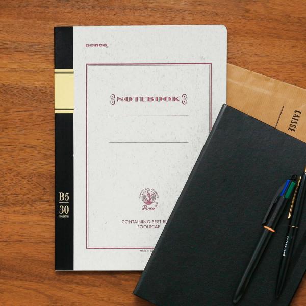 ノート ハイタイド penco ペンコ フールスキャップ ノート B5 7mm 罫線 文房具 文具 ...