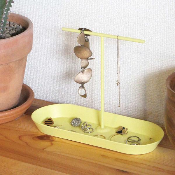 アクセサリートレイ（スチール） アクセサリー スタンド アクセサリー 収納 ホルダー ピアス ネック...