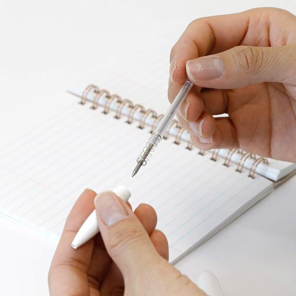 ボールペン 替芯 penco ペンコ バレットボールペン 替え芯 油性 0.7mm 黒 ブラック 4...