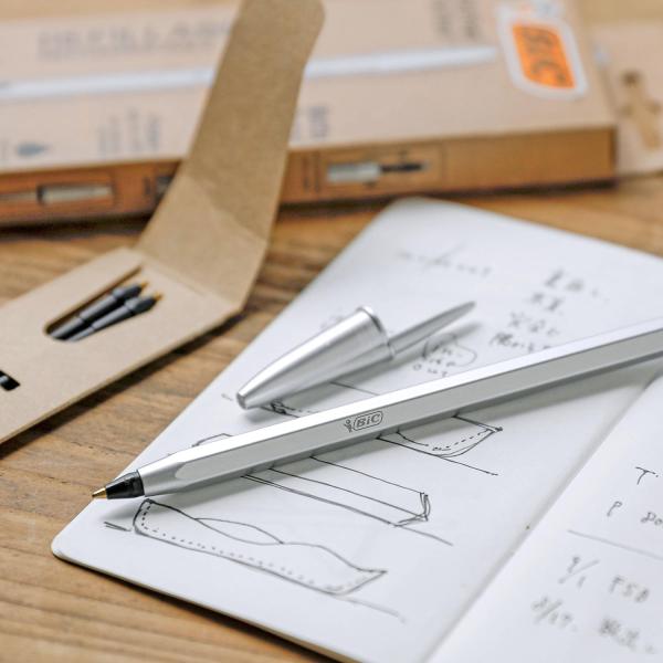 ボールペン BIC Cristal ReNew 1.0 ビック クリスタルリニュー 1.0 1.0m...