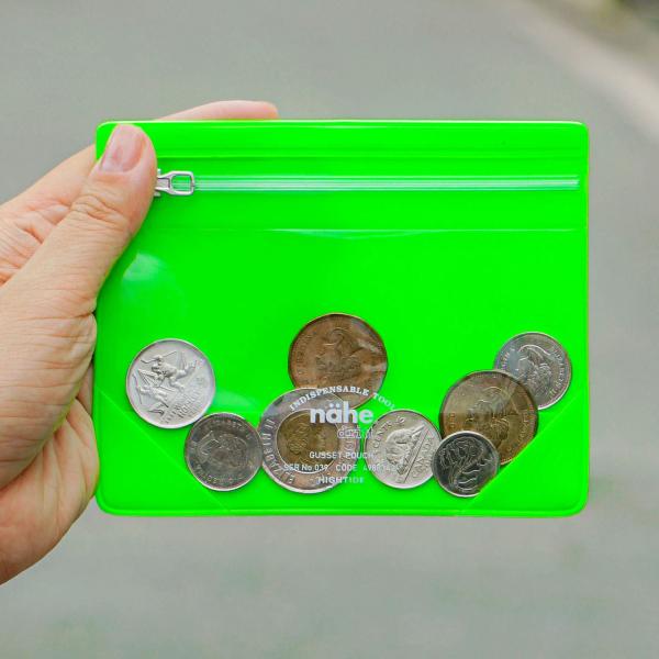 クリアポーチ nahe ガセットポーチ S 化粧ポーチ メイクポーチ ガジェット アクセサリーケース...