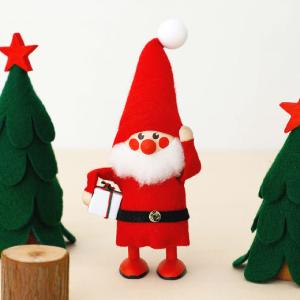 NORDIKA nisse ノルディカ ニッセ 人形 プレゼントを持ったサンタ サンタ サンタクロース クリスマス オブジェ 飾り 木製 北欧 雑貨 置物 プレゼント ギフト｜htdd
