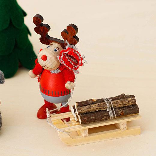 NORDIKA DESIGN NORDIKA nisse ノルディカ ニッセ 人形 丸太を引いた胴長...