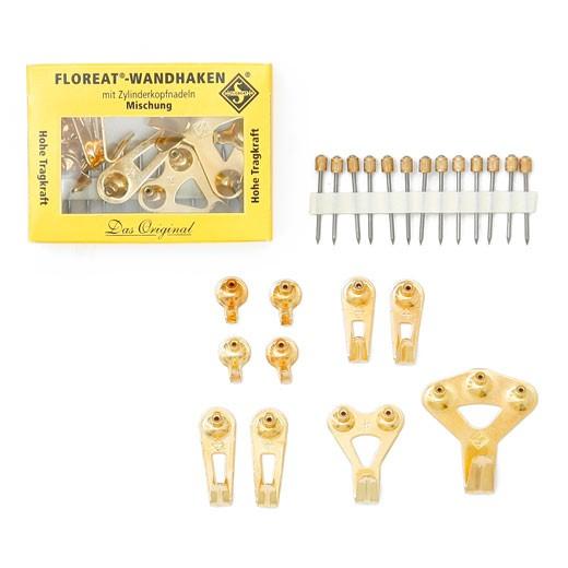 壁 フック 画鋲 画びょう フロリートウォールフック ブラス  フック画びょう 壁掛け シンプル イ...