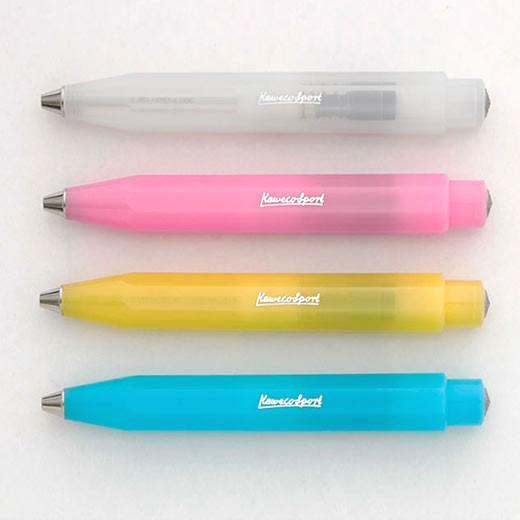 筆記具 文房具 KAWECO カヴェコ フロステッドスポーツ ボールペン 手帳 ギフト スケルトン ...