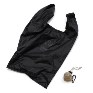 エコバッグ CONVENI BAG INBENTO コンビニバッグ インベント (S) 別注カラー ブラック×ベージュ 折りたたみ ランチバッグ サブバッグ コンパクト 軽量 旅行