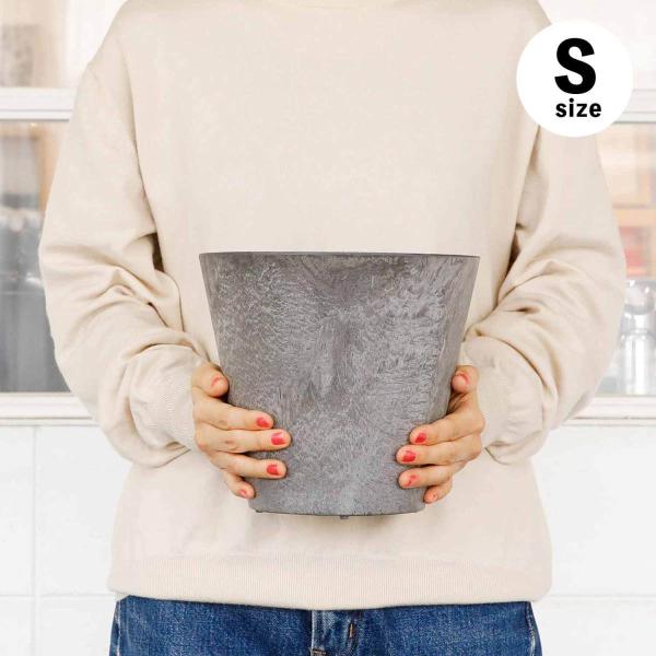 プランター 鉢 植木鉢 7号 8号 amabro ART STONE（S）アートストーン インテリア...