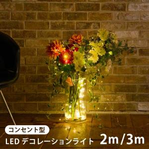 LED ガーランドライト デコレーションライト コンセント SPARKLER HOOK 2M / 3M スパークルフック イルミネーション ライト クリスマス スワン電器｜htdd