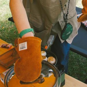 Leather mittens レザーミトン (S) 鍋つかみ 両手セット
