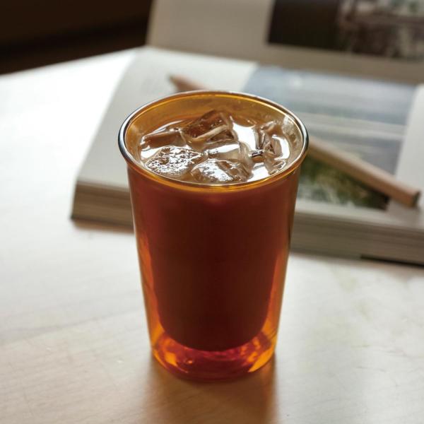 KINTO キントー CAST AMBER ダブルウォールグラス 290ml キャスト アンバー セ...
