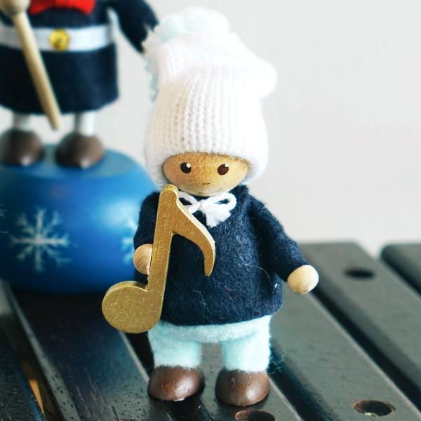NORDIKA nisse ノルディカ ニッセ 人形 音符を持った男の子 ハーモニー クリスマス オ...