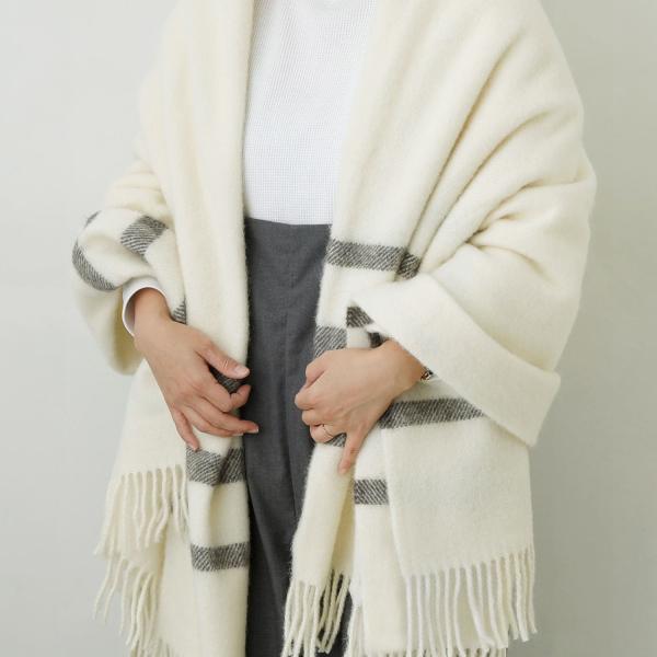 ブランケット Silkeborg DANAJA シルケボー ダナヤ ボーダー 毛布 130×200 ...