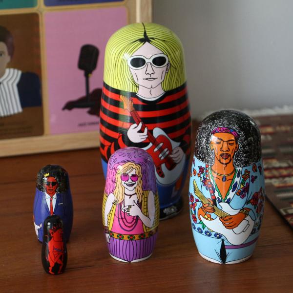 マトリョーシカ 27 トゥエンティセブン 人形 オブジェ 置き物 木製 MIDORI KOMATSU...