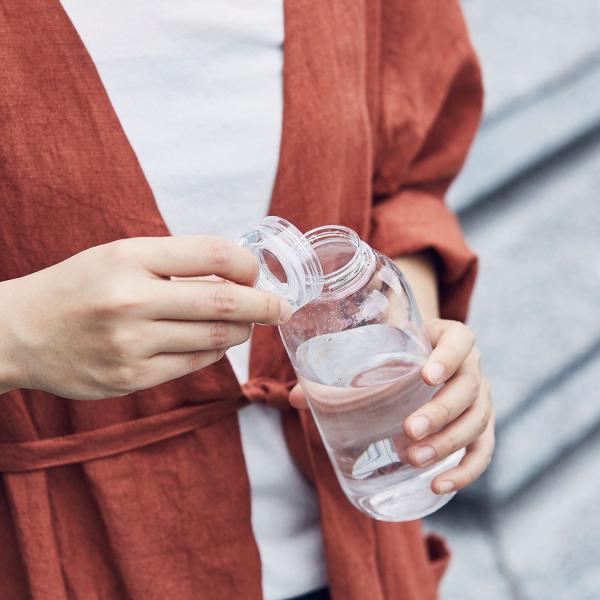 水筒 KINTO キントー ウォーターボトル 500ml タンブラー 持ち運び 蓋付き こぼれない ...