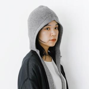 ニット帽 レディース odds KNIT HOOD オッズ ニットフード 帽子 ワッチキャップ ニットキャップ ビーニー 秋 冬 防寒 自転車 紐 かわいい おしゃれ｜htdd