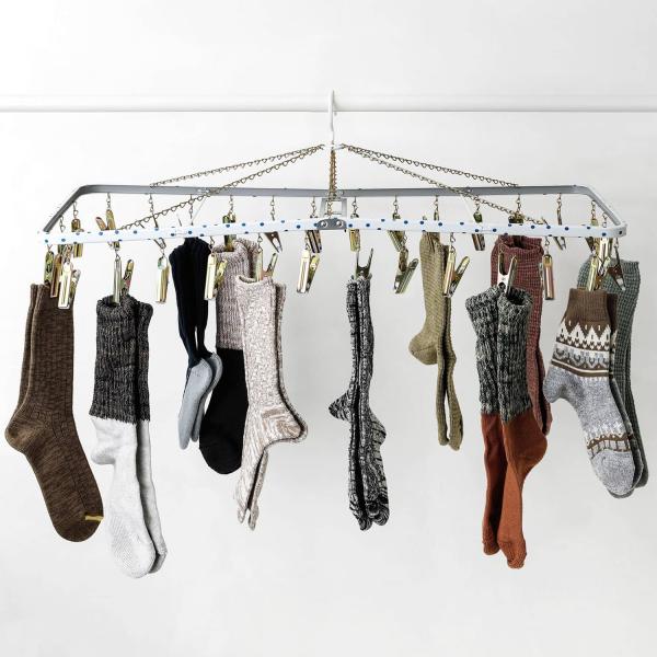 ピンチハンガー ステンレス  ピンチ30個 松野屋 水玉ピンチハンガー角 L 洗濯ハンガー 洗濯ピン...