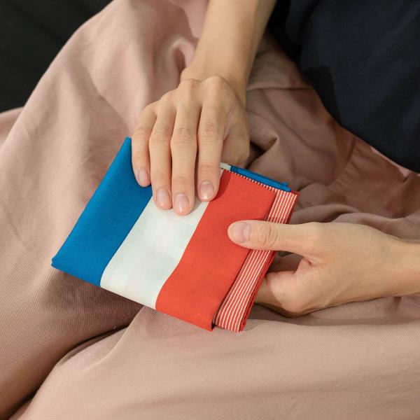 ハンカチ レディース メンズ H TOKYO トリコロールボーダーハンカチ 綿 大判 お弁当包み ラ...