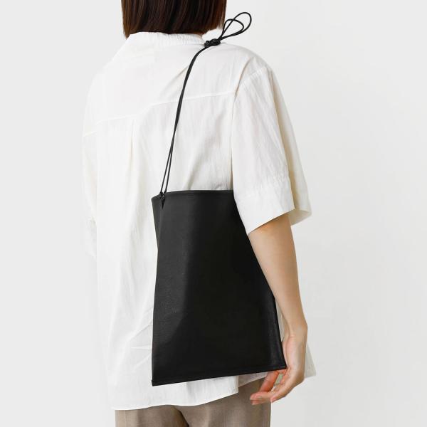 レザー ショルダーバッグ REN フラットショルダー レン 革 豚革 ピッグスキン・ハリー 日本製 ...