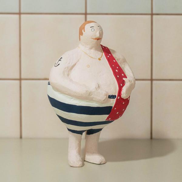 張り子 オブジェ BATELA バテラ Papier Mache D2415 パピエマシェ スペイン...