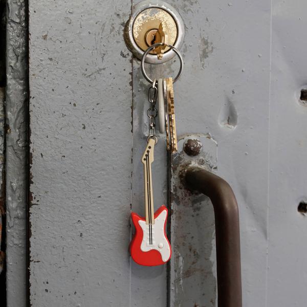 キーホルダー KIKKERLAND Noisy Key Light "Guitar" ノイジー キー...