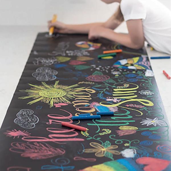 ランチョンマット 食卓マット 黒板 Jaq Jaq Bird テーブルランナー ジャクジャクバード ...