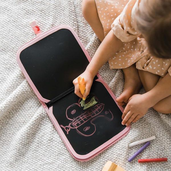 お絵かきボード 黒板 チョークボード Jaq Jaq Bird 消せる落書きチョークブック ジャクジ...