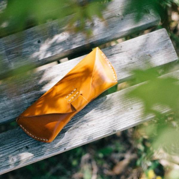 メガネケース DURAM ドゥラム レザー 革 ソフト