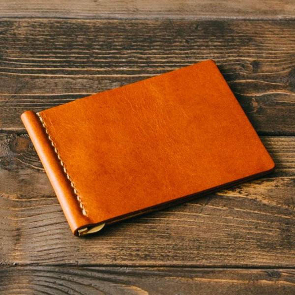 DURAM ドゥラム レザー 革 マネークリップ 財布