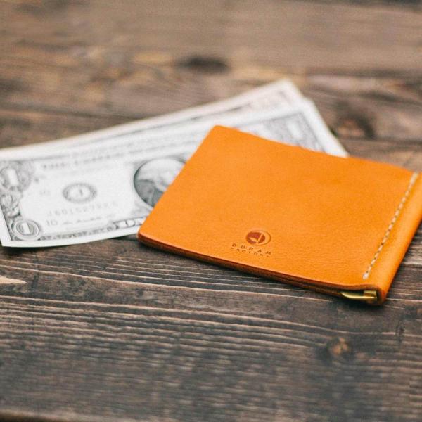 DURAM ドゥラム レザー 革 マネークリップ