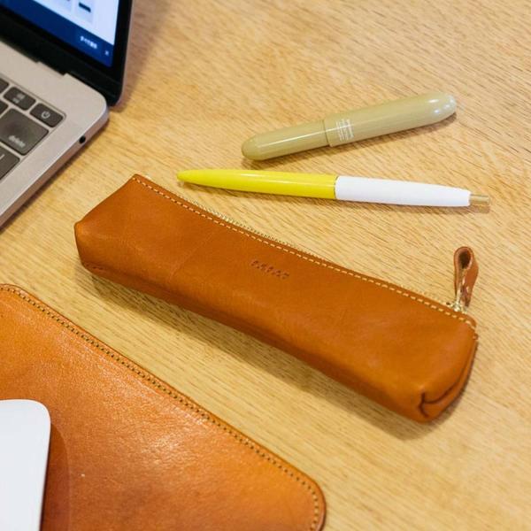 ペンケース DURAM ドゥラム ファスナーペンケース 14001 本革 レザー 日本製 シンプル