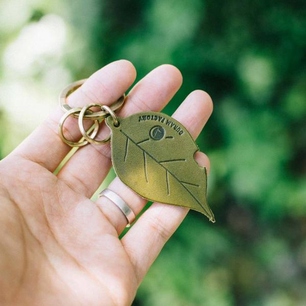 DURAM ドゥラム リーフキーホルダー 14032