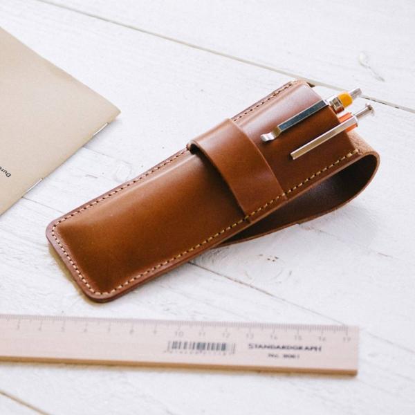ペンケース DURAM ドゥラム フラップペンケース 15013 本革 レザー 日本製 シンプル