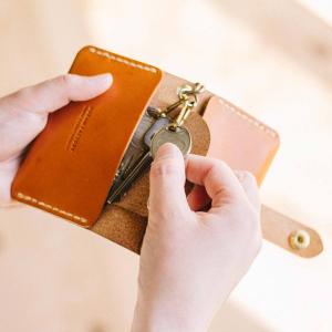 TUMI（トゥミ） キーケース 6連 キーホルダー カーボンファイバー 本革