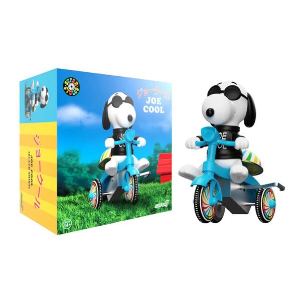 Super7 Peanuts Super Cycles - Joe Cool (Black w/ B...