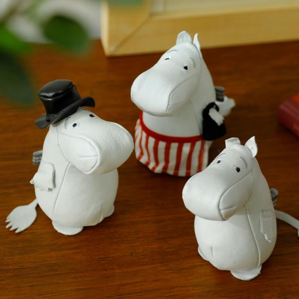 ペーパーウェイト ムーミン MOOMIN レザー 置物 オブジェ グッズ ギフト