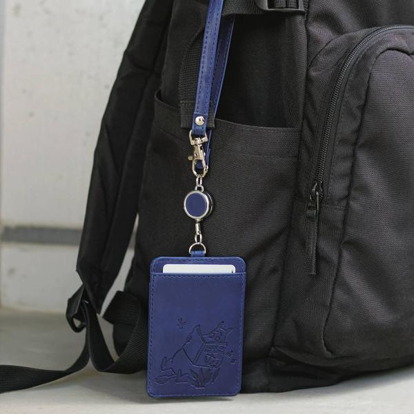 パスケース リール付き  定期入れ MOOMIN ムーミン パスケースレディース 子供用 通勤 カー...