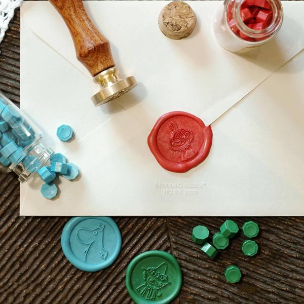 シーリングスタンプ 蝋封 ワックス シール MOOMIN ムーミン シーリングスタンプセット スタン...